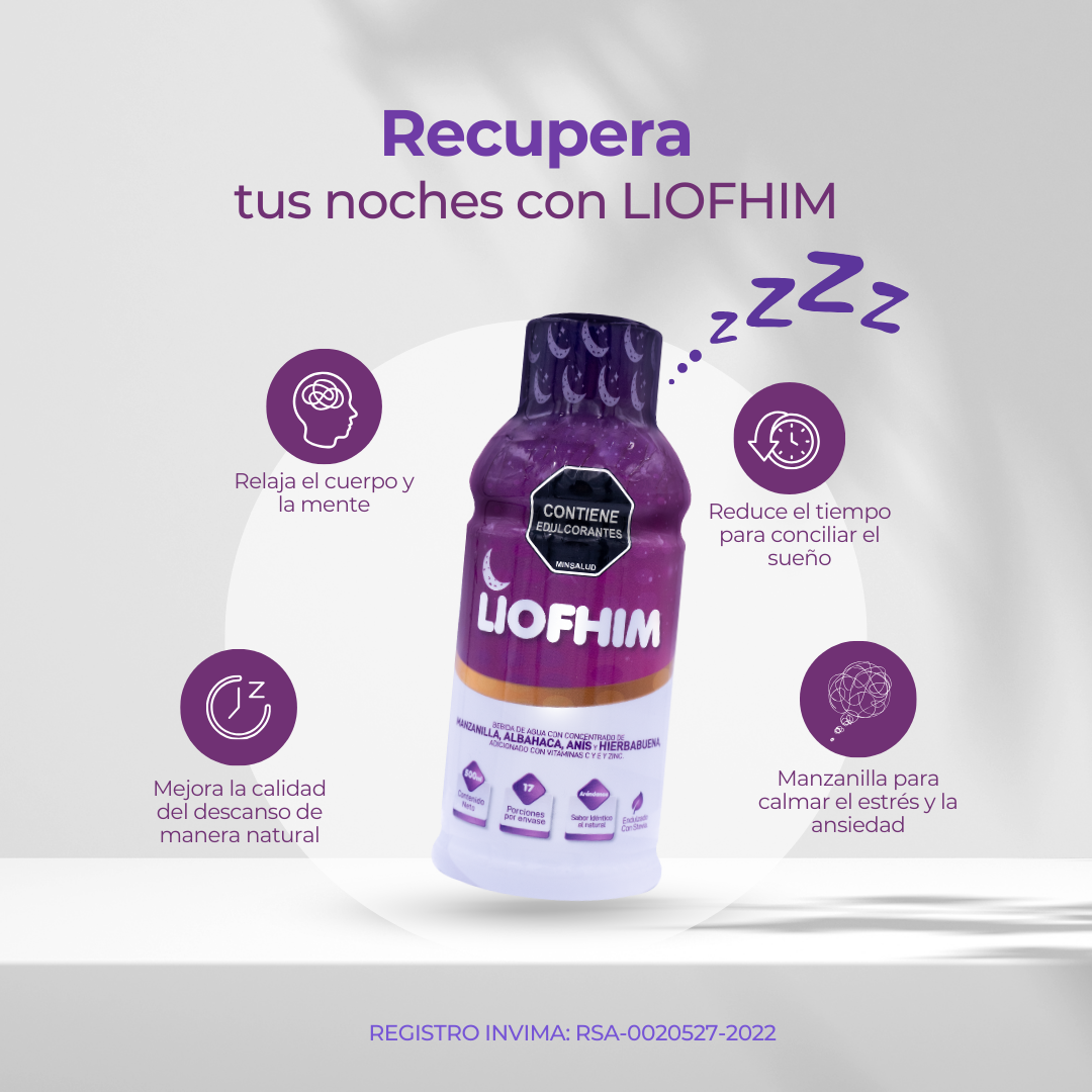 LIOFHIM - Dile adiós al insomnio con esta fórmula natural